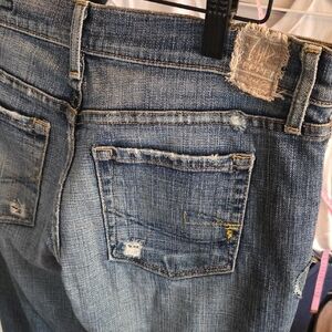 Chip & Pepper Blue Distressed Jeans